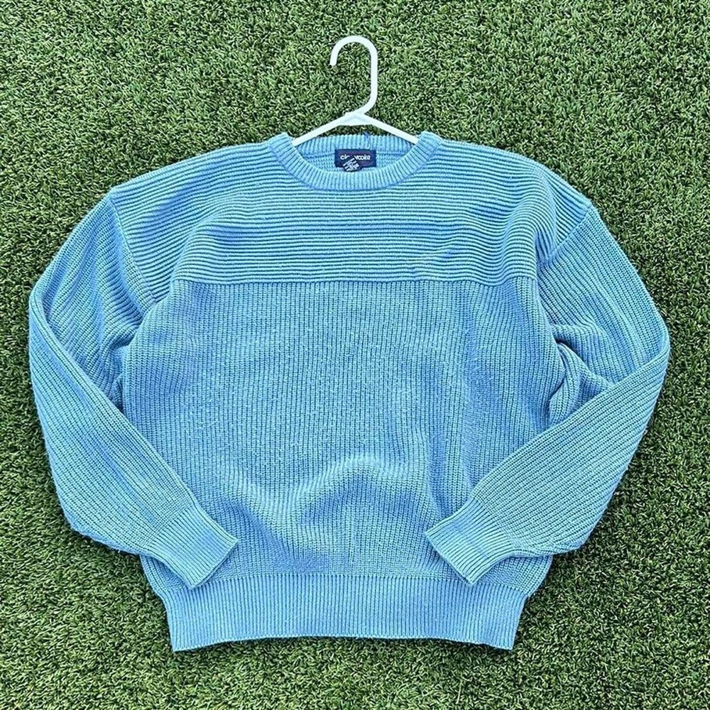Acrylic Crewneck Sweater